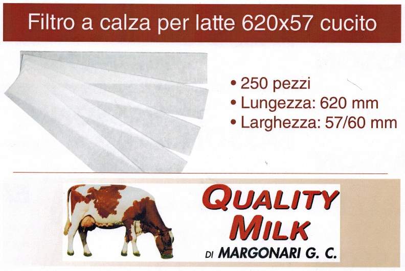 Filtro Quality Milk